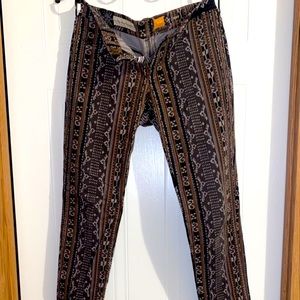 Anthropologie Corduroy Leggings